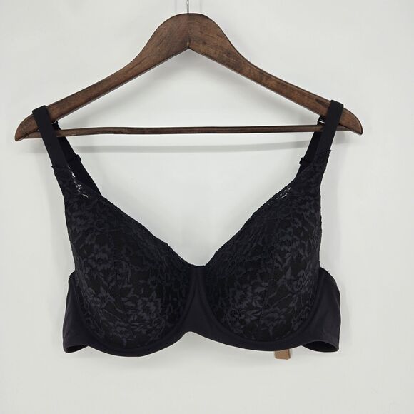 NWT Skims Full Coverage Lightly Lined Bra Onyx 42B - Picture 1 of 5